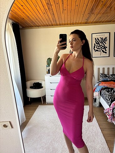 Trendyol & Milla Pembe elbise