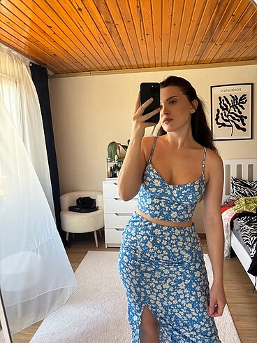 Trendyol & Milla Mavi alt üst takım