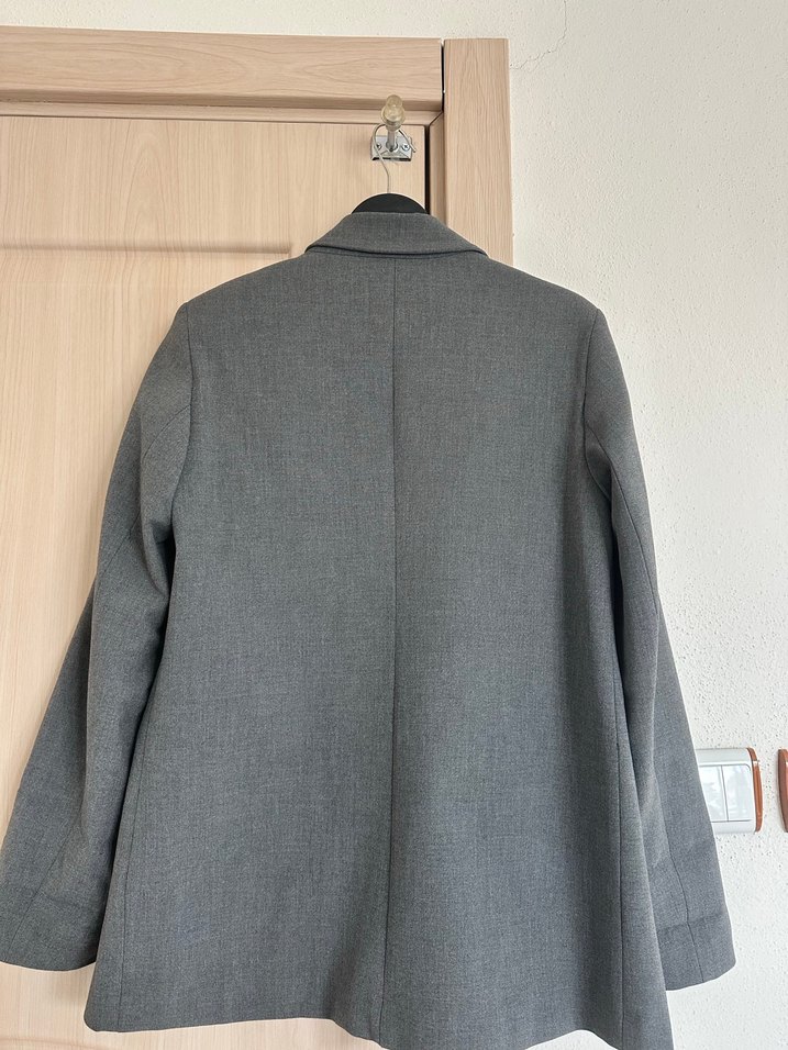 LCW Vision Gri Kadın Blazer Ceket - Görsel 3