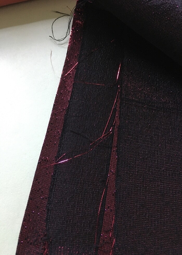 Parça kumaş abiye - Görsel 3