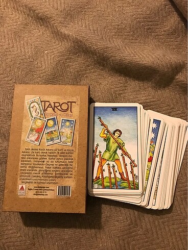 72'li Tarot Kart Destesi