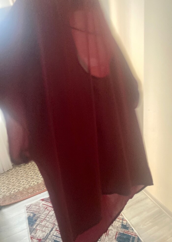 Bordo bluz - Görsel 2