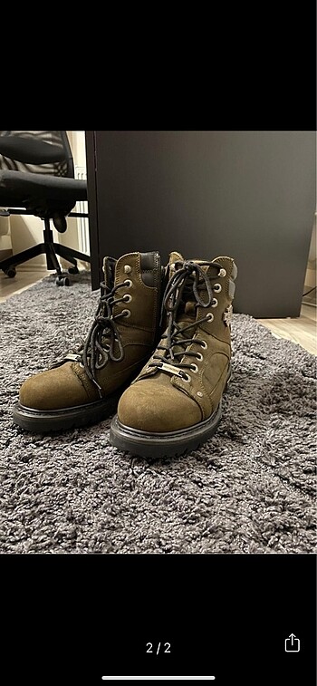 Harley Davidson Harley Davidson Erkek Nubuk Deri Bot