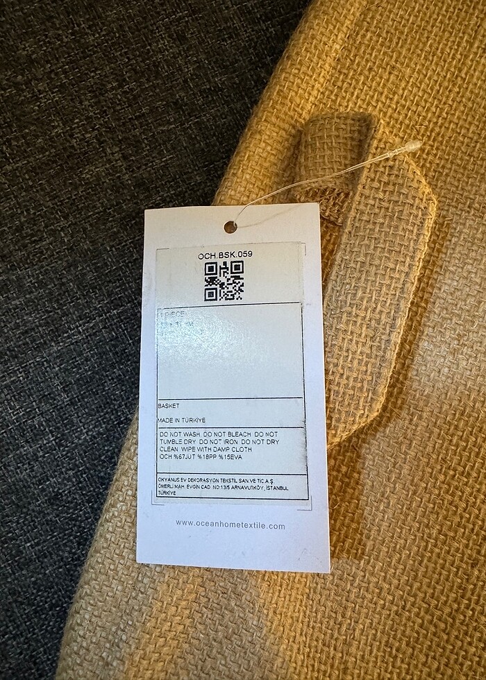 Hasır sepet - Görsel 2