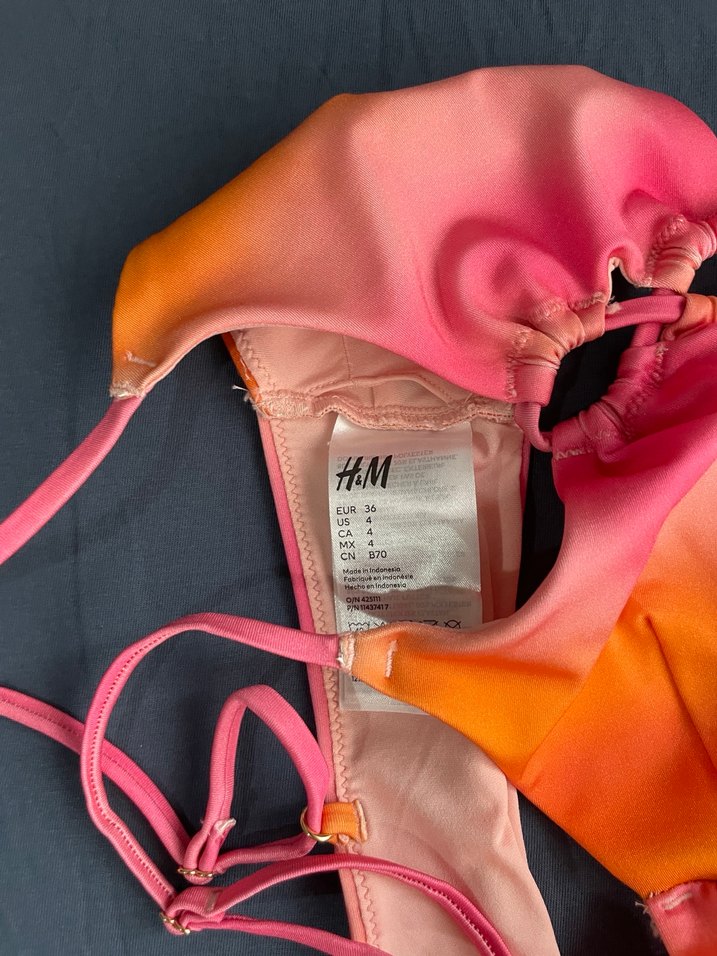 Kadın Bohem Bağcıklı Mini Bikini Takımı - Görsel 4