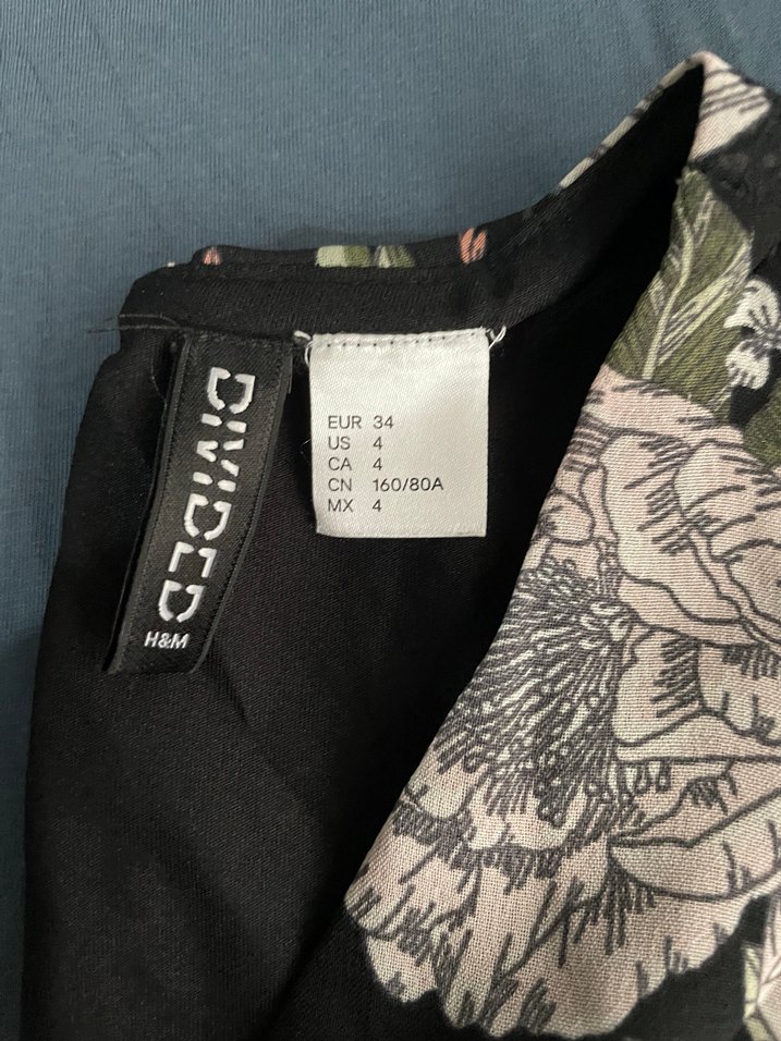 Kadın Bohem V Yaka Midi Elbise - Görsel 2