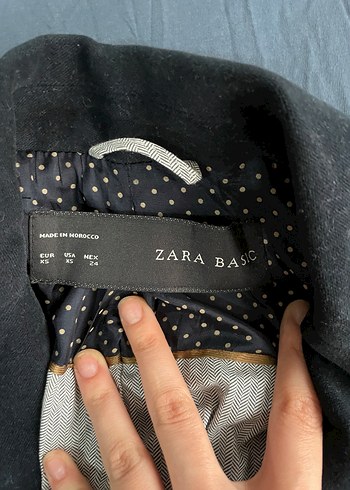 Kadın Gri Süet Düğmeli Ceket - Görsel 2