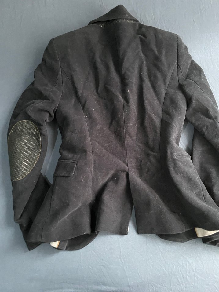 Kadın Gri Süet Düğmeli Ceket - Görsel 4