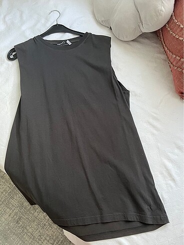 Oversize kolsuz tişört