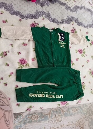 3 Yaş Beden Pijama takım