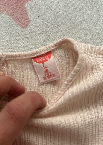 Bej Nakışlı Uzun Kollu Kız Elbisesi Müslim likralı esnek - Görsel 5