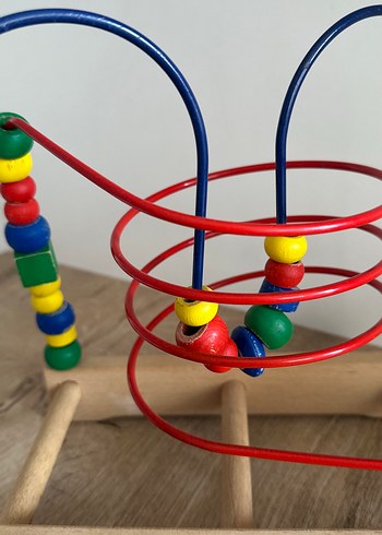 Ahşap Renkli Eğitici Oyuncak - Görsel 2