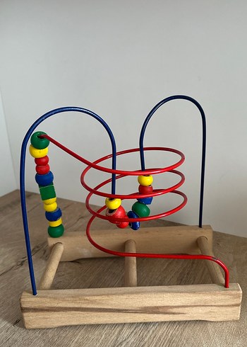 Ahşap Renkli Eğitici Oyuncak - Görsel 3