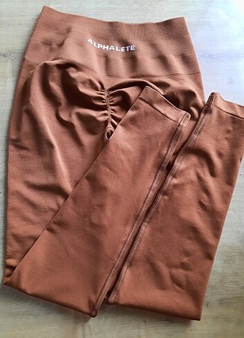 Alphalete seamless büzgülü tayt