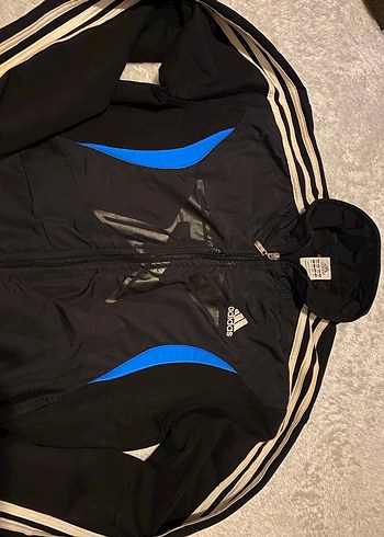 Adidas Vintage Siyah Adidas Spor Ceket