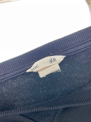 xs Beden siyah Renk H&M Sweatshirt %70 İndirimli.