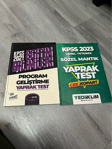 Kpss Yaprak test