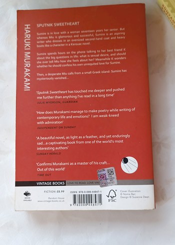 Murakami - Sputnik Sweetheart Şiir Kitabı - Görsel 2