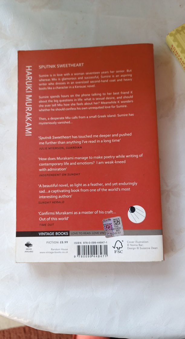 Murakami - Sputnik Sweetheart Şiir Kitabı - Görsel 2