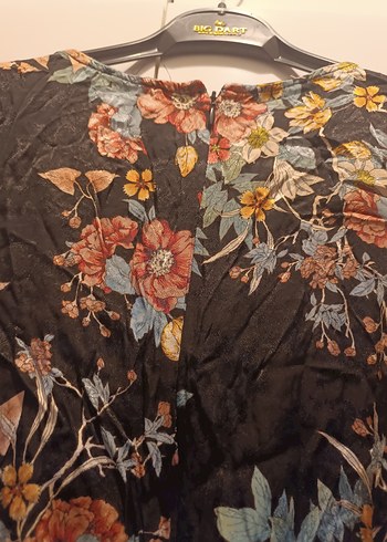 Çiçek Desenli Kolsuz kısa elbise Elbise - Görsel 7