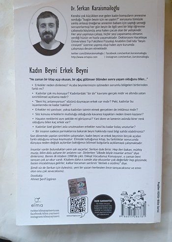 Kadın Beyni Erkek Beyni - Dr. Serkan Karaismailoğlu