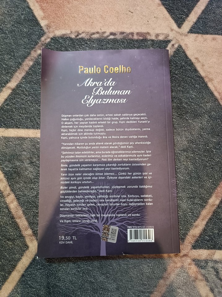 Paulo Coelho - Akra'da Bulunan Elyazması - Görsel 2