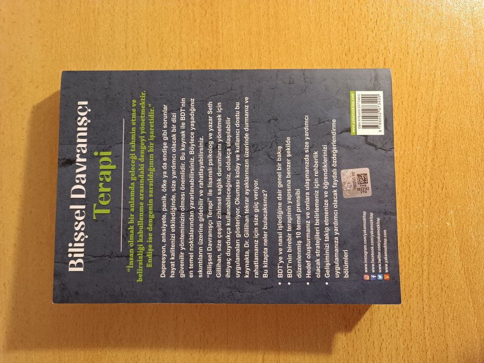 Bilişsel Davranışçı Terapi Kitabı - Görsel 2