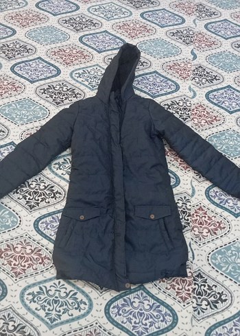 Kadın Uzun Kışlık Kapüşonlu Mont