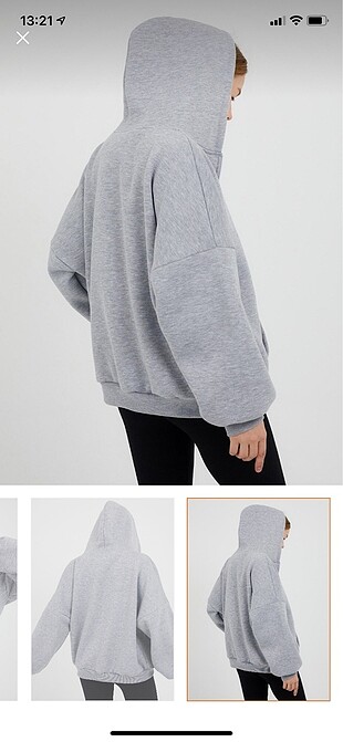 xl Beden gri Renk Oversize hırka