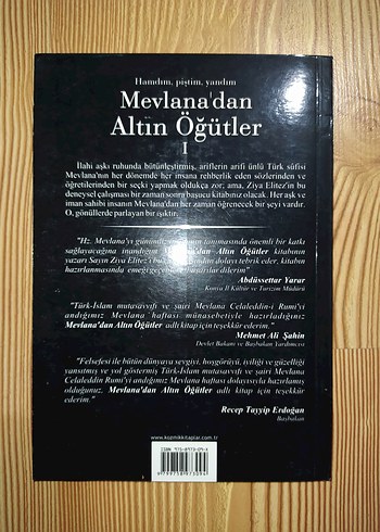 Mevlana'dan Altın Öğütler 1 - Ziya Elitez
