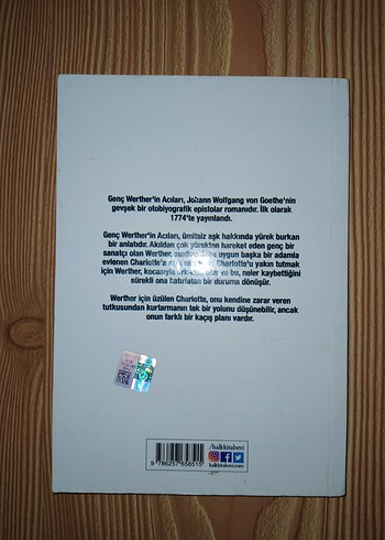 Genç Werther'in Acıları - J. Goethe