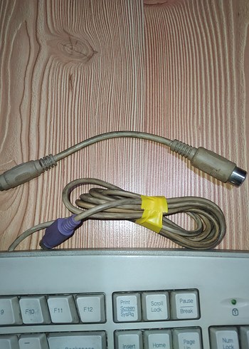 A4 Tech Marka Eski Arızalı Klavye - Görsel 7