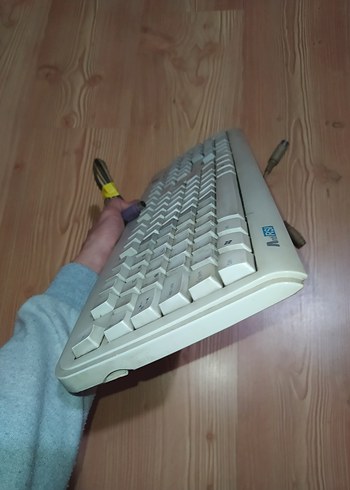 A4 Tech Marka Eski Arızalı Klavye - Görsel 6