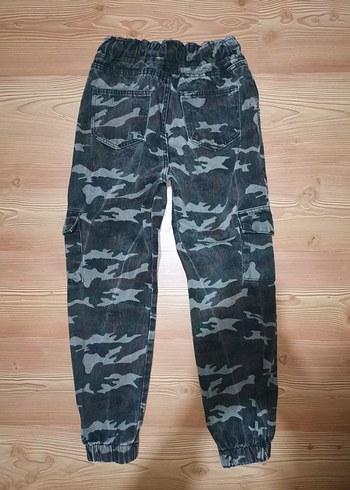 Kamuflaj Kargo Jogger Pantolon - Görsel 4