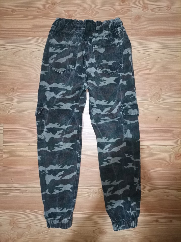 Kamuflaj Kargo Jogger Pantolon - Görsel 4