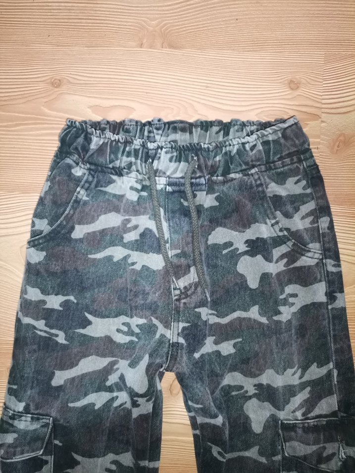 Kamuflaj Kargo Jogger Pantolon - Görsel 3