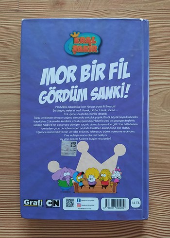 Kral Şakir - Mor Bir Fil Gördüm Sanki Çocuk Kitabı