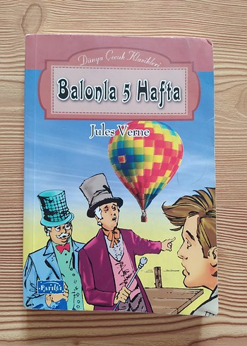 Balonla 5 Hafta - Jules Verne - Çocuk Kitabı