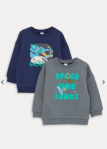4/5 yaş lcw sweatshirt 2 li 