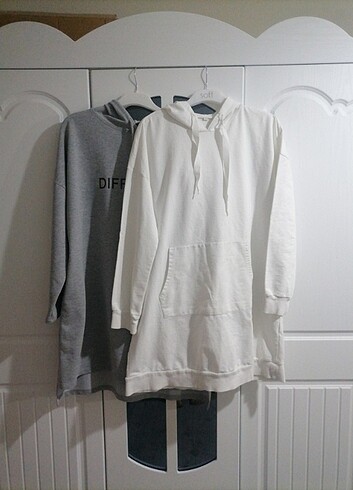 Sweatshirt tunik 2 adet 