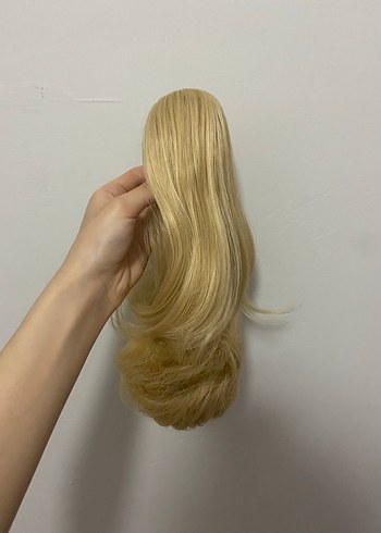 tokalı at kuyrugu sarı renk hiç kullanilmamiş 0 - Görsel 5