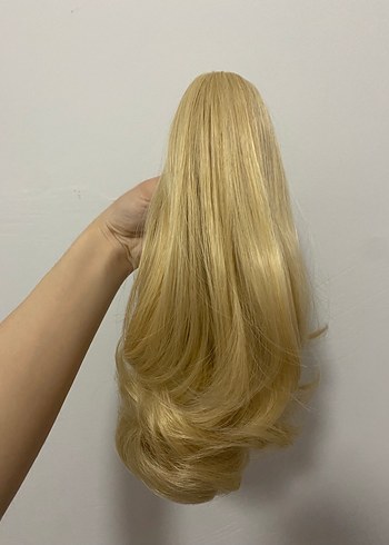 tokalı at kuyrugu sarı renk hiç kullanilmamiş 0 - Görsel 2