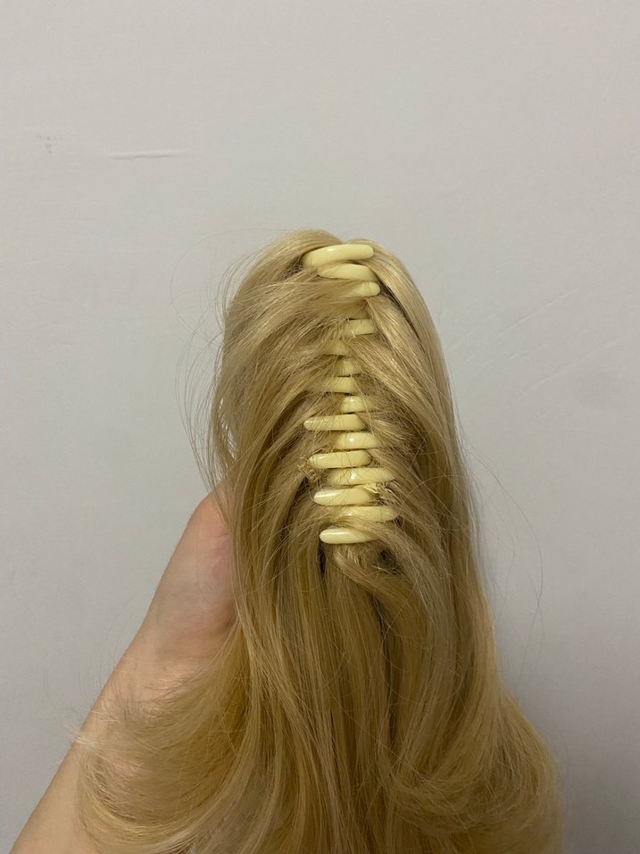 tokalı at kuyrugu sarı renk hiç kullanilmamiş 0 - Görsel 3