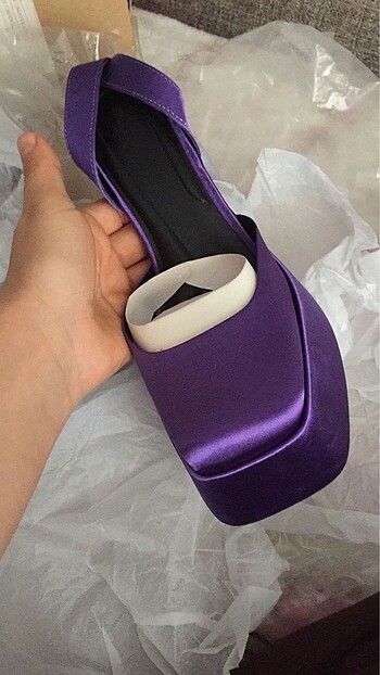 36 Beden Etiketli bershka platform topuk