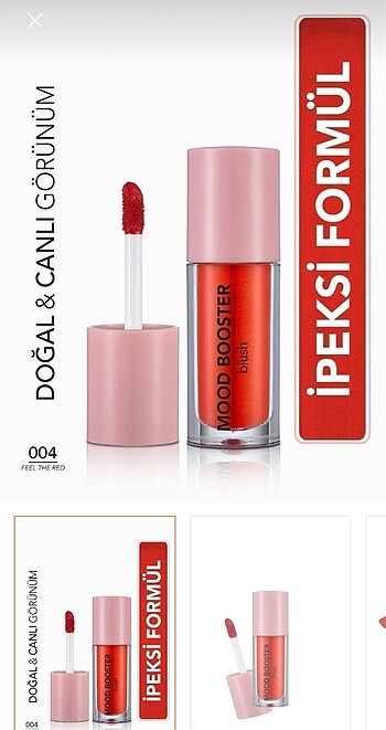 Flormar 004 allık mood booster