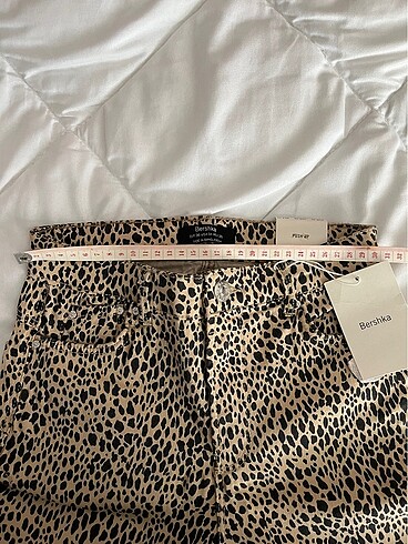 s Beden Leoparlı bershka pantolon