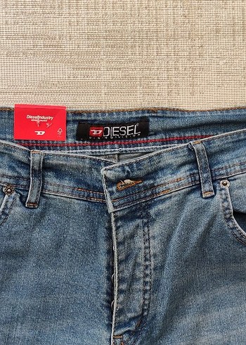 DIESEL Erkek slim Fit Denim Jean likralı - Görsel 5