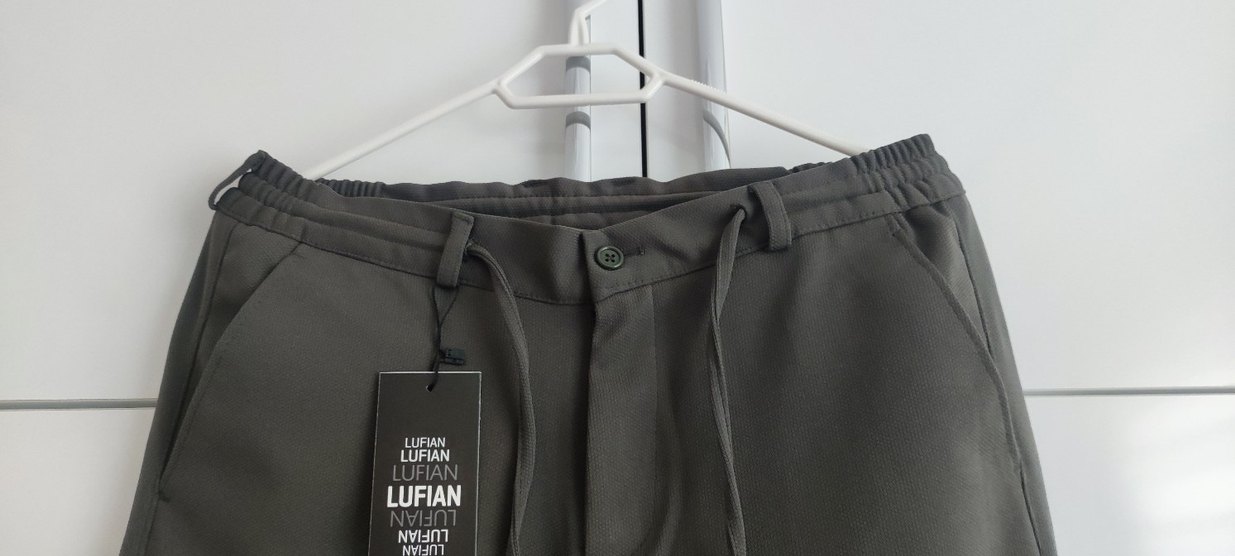 Lufian haki Erkek jogger Eşofman Altı 1 beden büyüğü tercih edin - Görsel 3