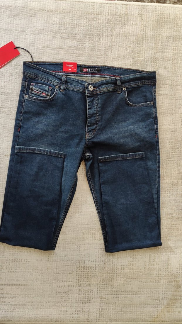 Diesel Erkek slim fit Kot Pantolon likralı - Görsel 4