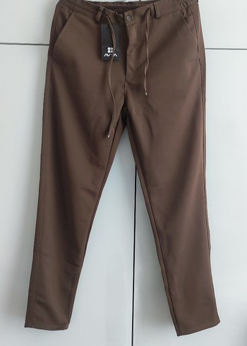 avva erkek jogger örme Kumaş Pantolon 1beden büyüğü tercih edin - Görsel 2